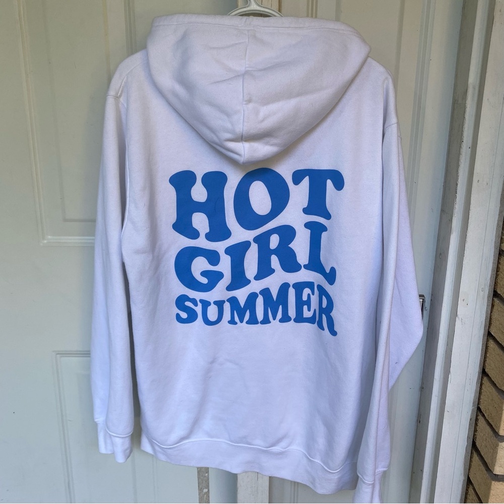 Lock the Label White Hoodie Women's Large